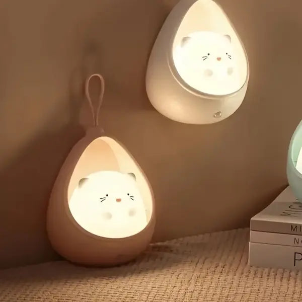 LumiVenn | Siliconen LED-Nachtlampje – Bewegingssensor – Dimbaar – Oplaadbaar