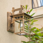 Klassieke Buitenwandlamp – IP65 – Aluminium & Glas | Lanterna Regola