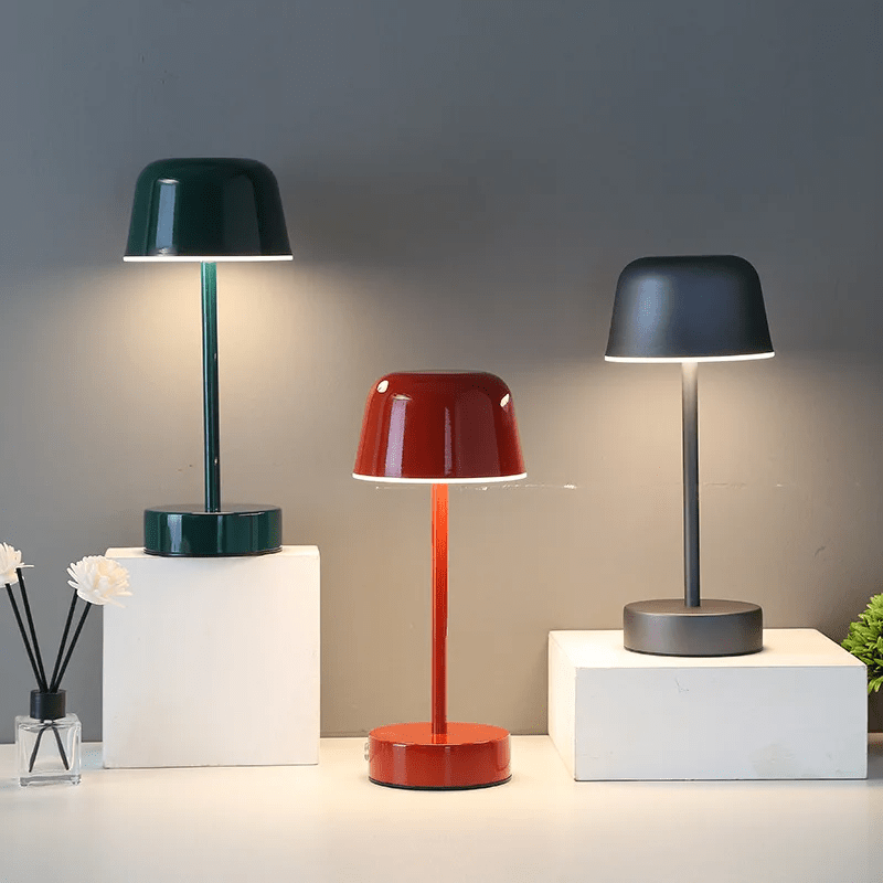 Lume | Draadloze LED Tafellamp – Minimalistisch Design, Dimbaar & Oplaadbaar via USB-C