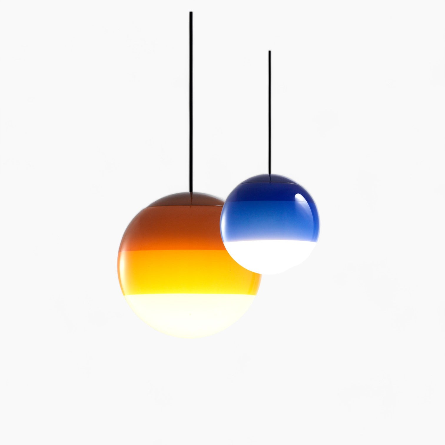 Design Hanglamp – Gekleurd Glas – E27 | Glod