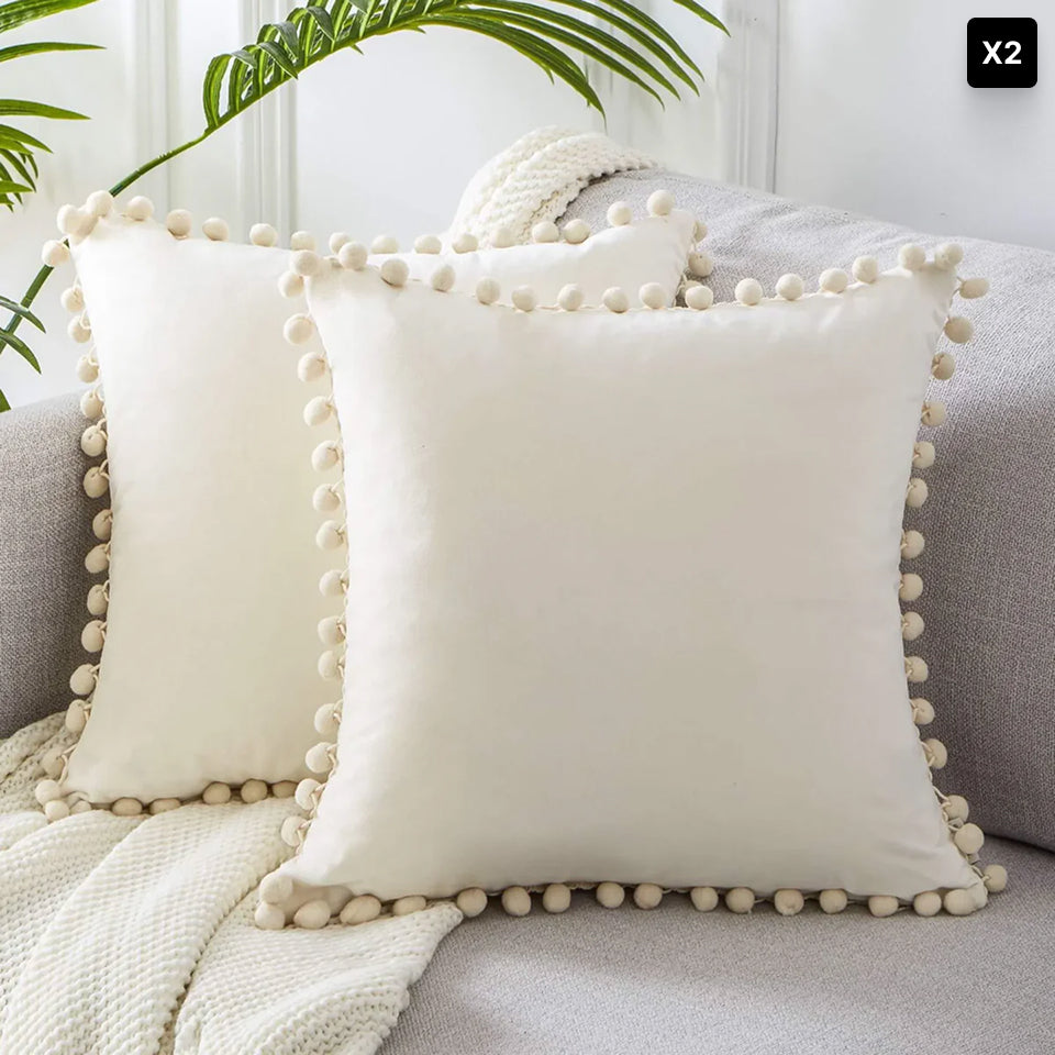 Luvia | Scandinavisch Sierkussenhoes – 45x45 • (x1/x2/x4/x6)