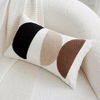 Mika | Vintage Patchwork Kussenhoezen – Zachte Decoratieve Kussens in Bruin & Crème
