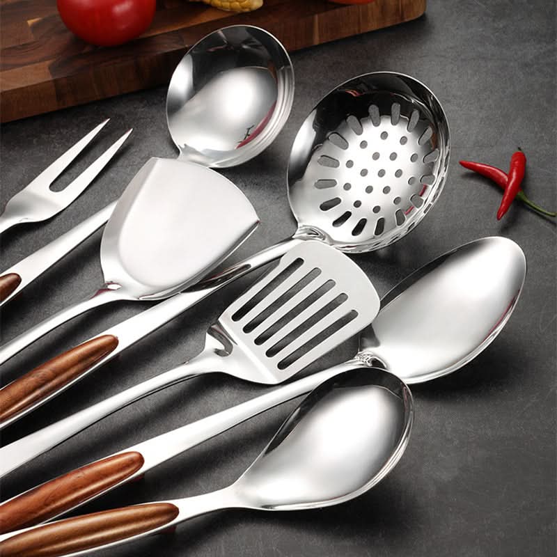 Chef Master | 7-delige RVS Keukenhulp Set – Ergonomische Grip