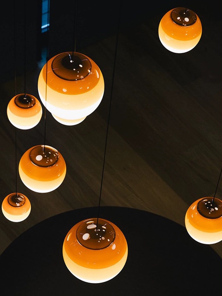 Design Hanglamp – Gekleurd Glas – E27 | Glod