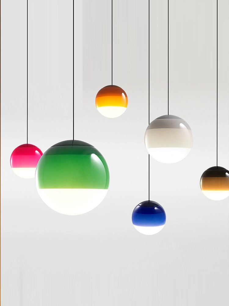 Design Hanglamp – Gekleurd Glas – E27 | Glod