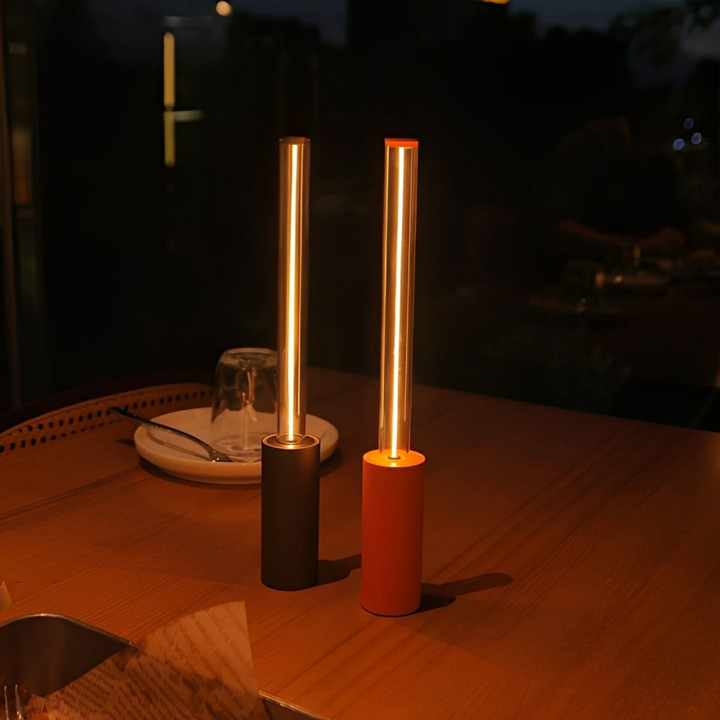 Cilindro | Draadloze Tafellamp – Ultra Slank Design – Touch Dimbaar – USB-C
