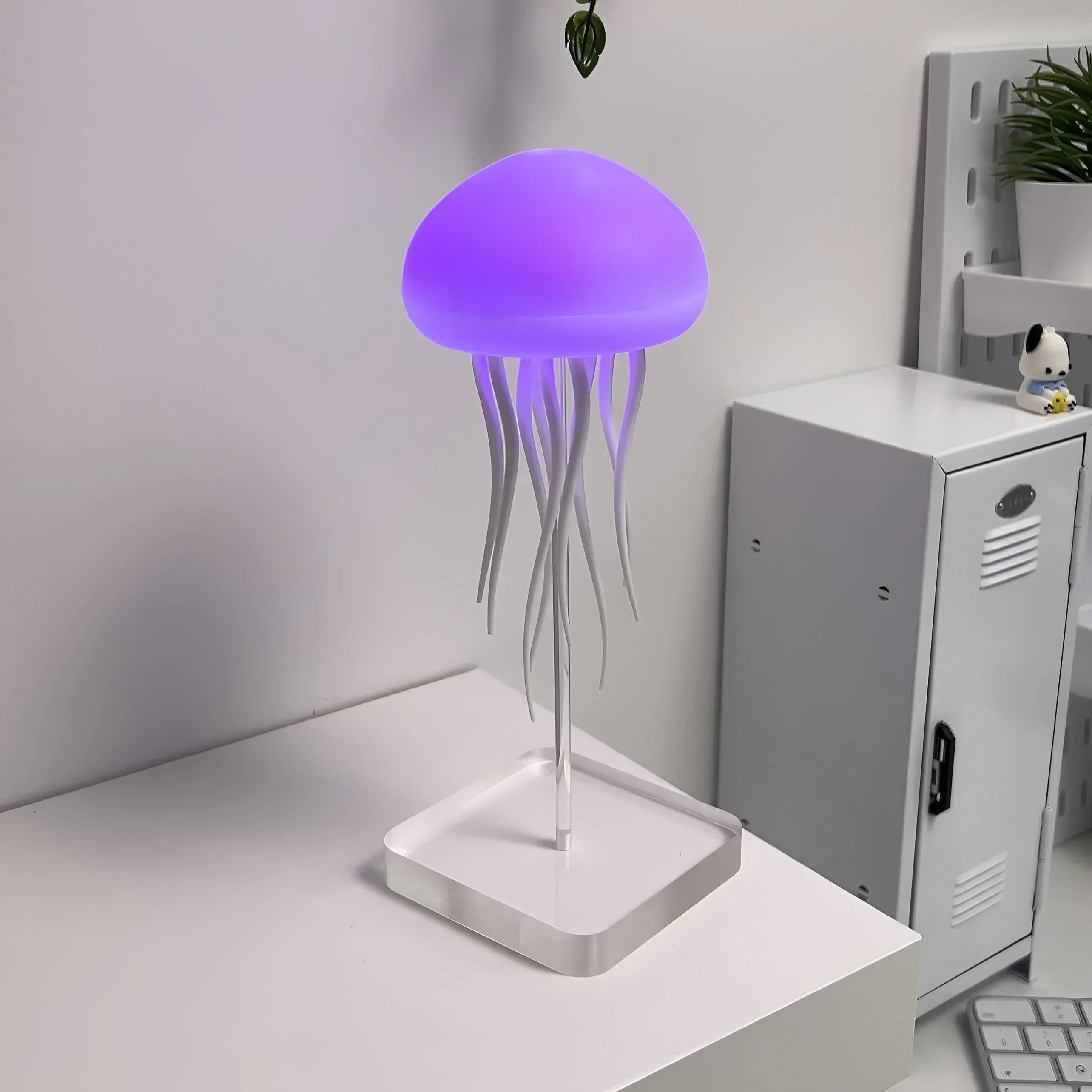 AquaZen | LED Kwallenlamp – Kleurwisselend – Bewegingseffect – Oplaadbaar & USB-C