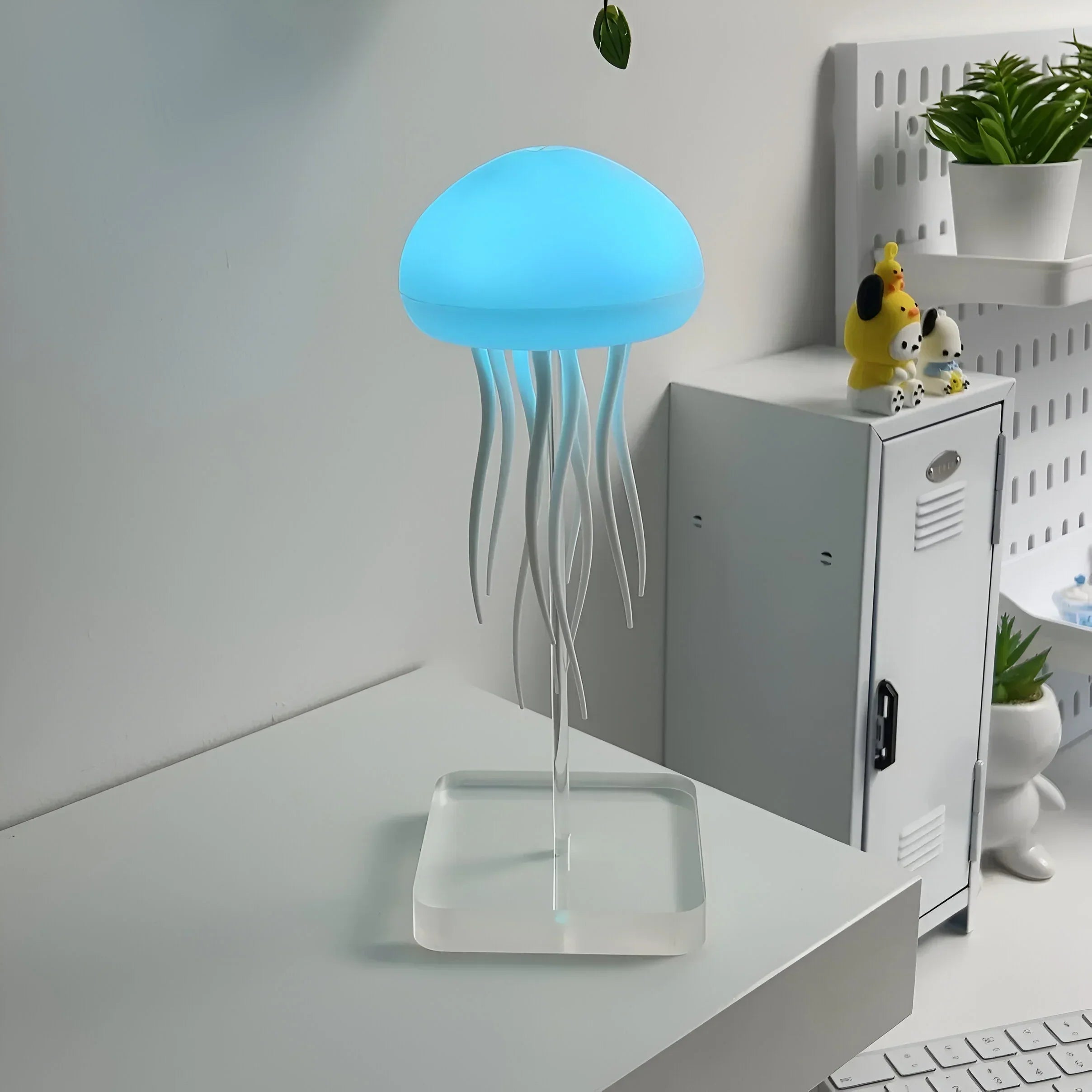 AquaZen | LED Kwallenlamp – Kleurwisselend – Bewegingseffect – Oplaadbaar & USB-C