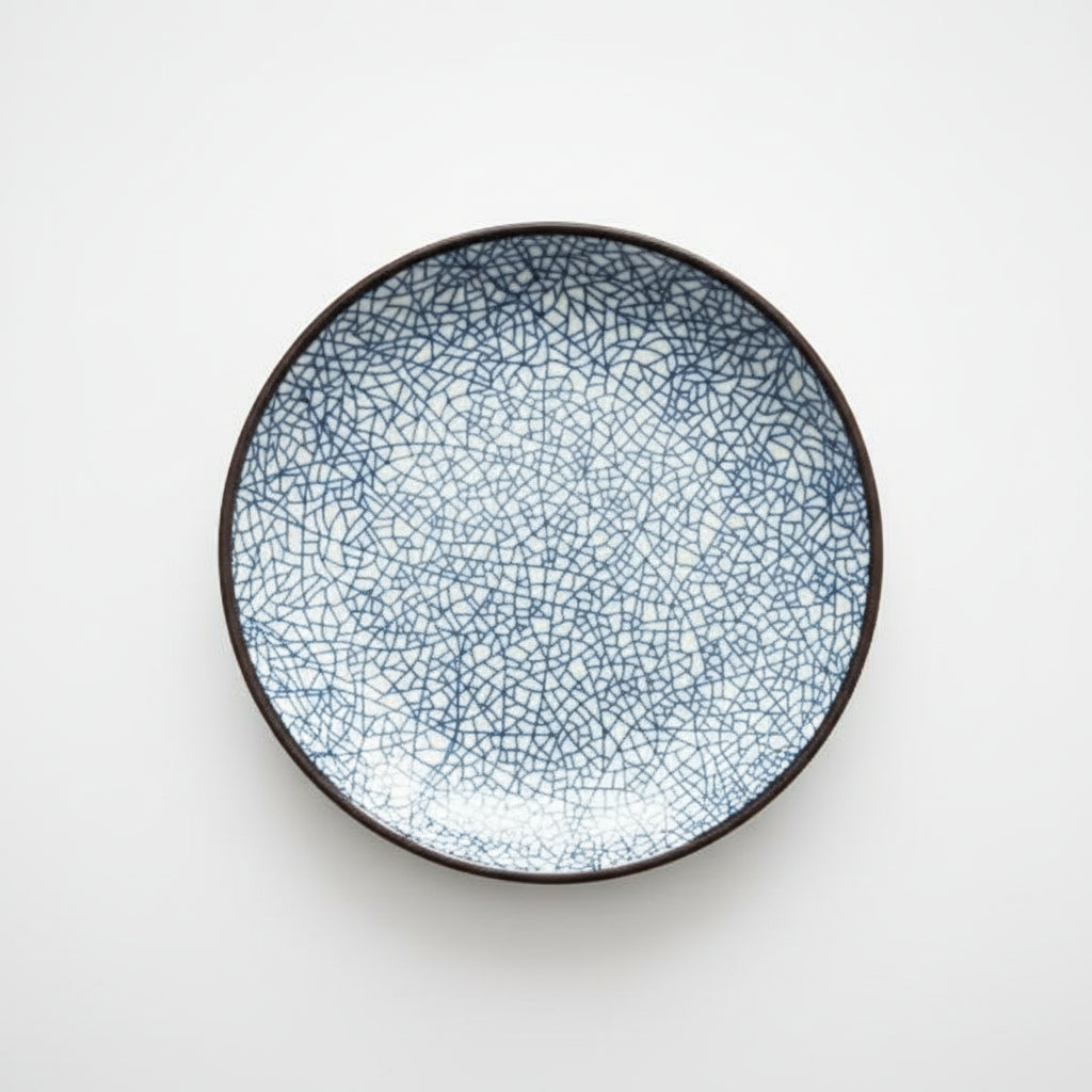 Izu Ceramica | Luxe Japans Porseleinen Bord – Unieke Textuur