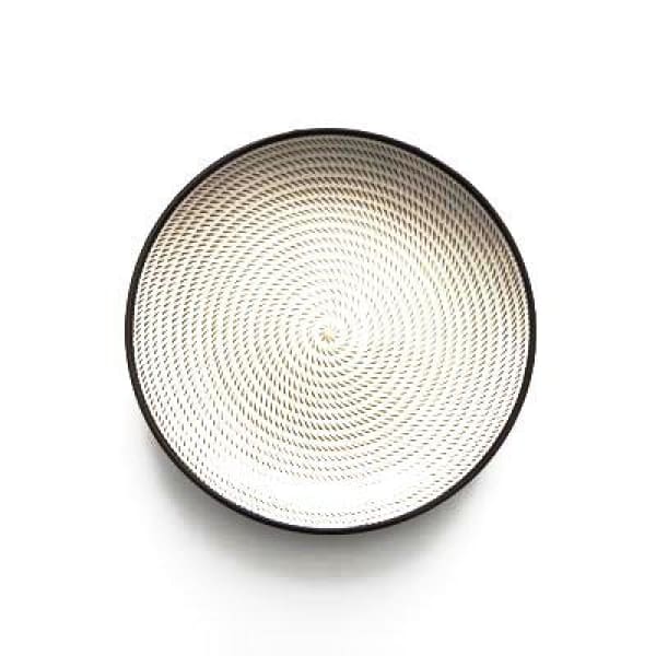 Izu Ceramica | Luxe Japans Porseleinen Bord – Unieke Textuur