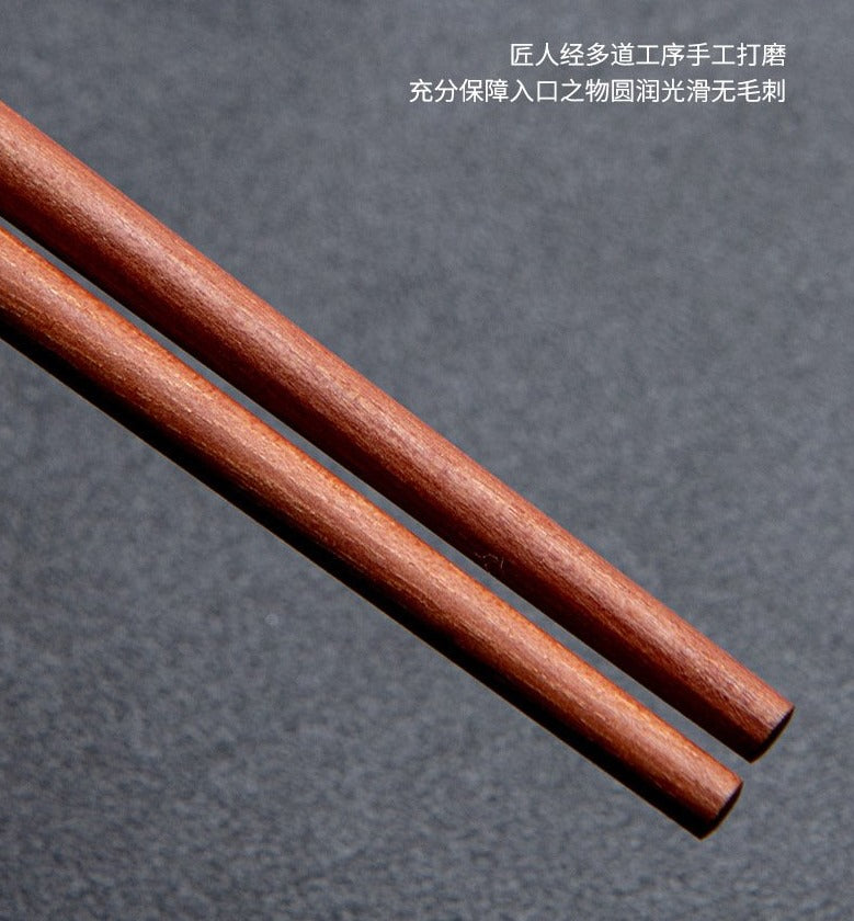 Moku Jesso | Luxe Japanse Eetstokjes Set – Natuurlijk Hout – Inclusief Geschenkbox