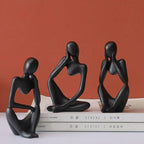 Mente | Abstracte Denker Sculptuur met Moderne Elegantie