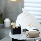 Lura | Stijlvolle Lederen Opbergmand