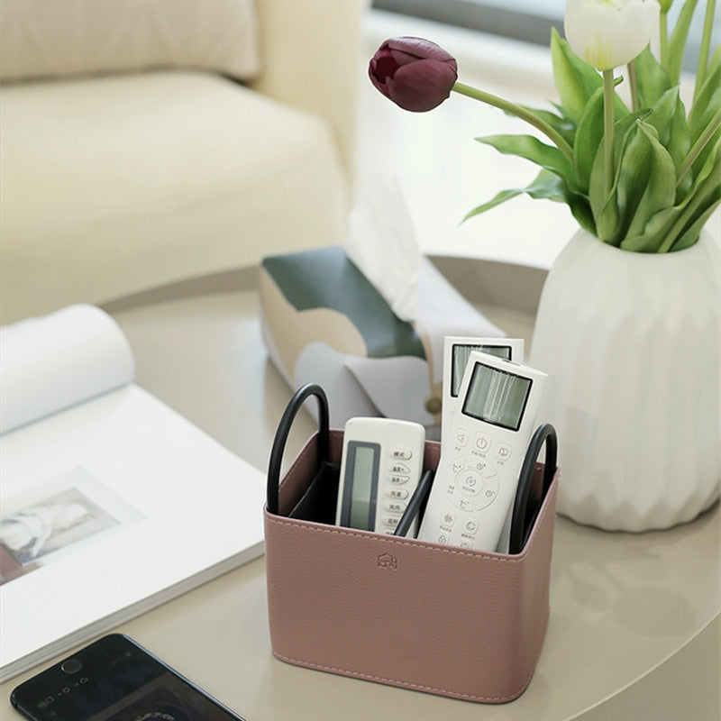 Lura | Stijlvolle Lederen Opbergmand