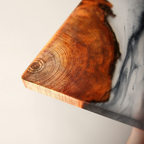 Matsu Guri | Exclusieve Resin Onderzetters – Handgemaakt Dennenhout & Kunsthars