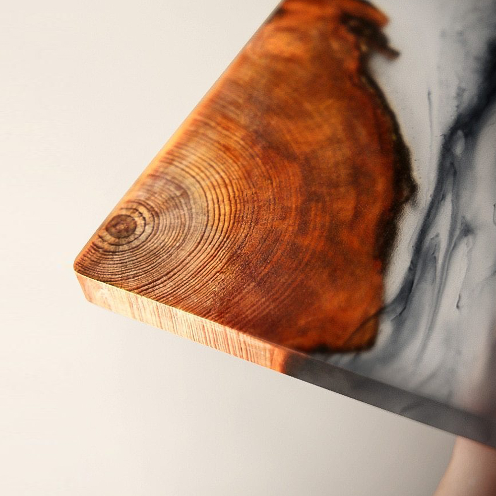 Matsu Guri | Exclusieve Resin Onderzetters – Handgemaakt Dennenhout & Kunsthars