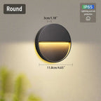 LED Buitenwandlamp Rond – IP65 Waterdicht – Aluminium | Muro Notte
