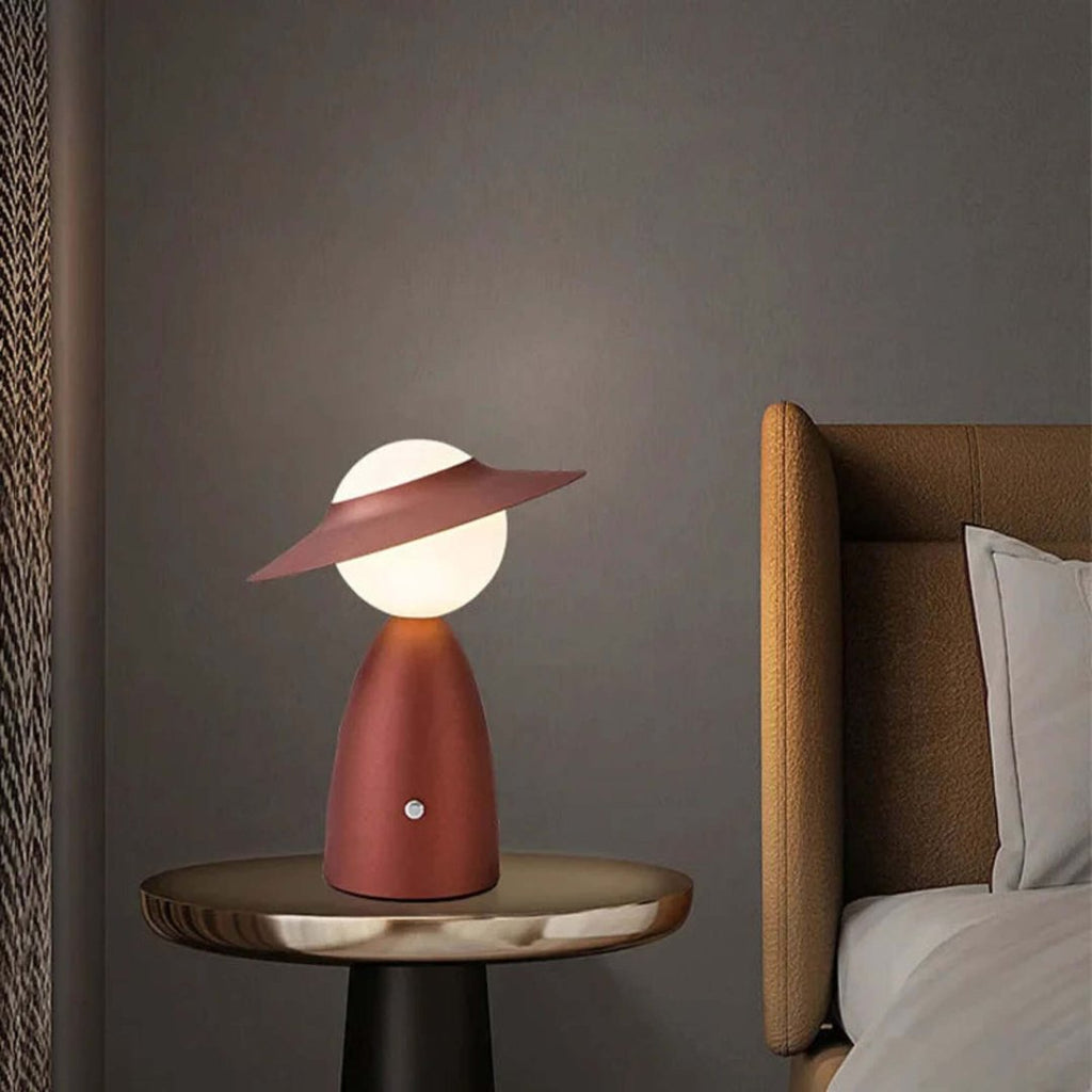 Saturno Gesto | Intelligente Draadloze LED-Tafellamp – Traploos Dimbaar