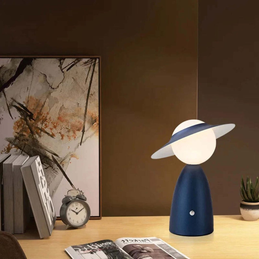 Saturno Gesto | Intelligente Draadloze LED-Tafellamp – Traploos Dimbaar