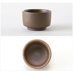 Sake Kuri | Ambachtelijke Japanse Theekop – Handgemaakt – Paarse Klei – 45 ml