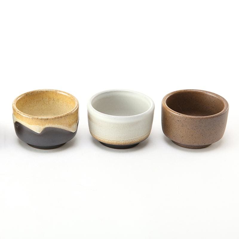 Sake Kuri | Ambachtelijke Japanse Theekop – Handgemaakt – Paarse Klei – 45 ml