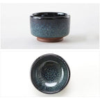 Sake Kuri | Ambachtelijke Japanse Theekop – Handgemaakt – Paarse Klei – 45 ml