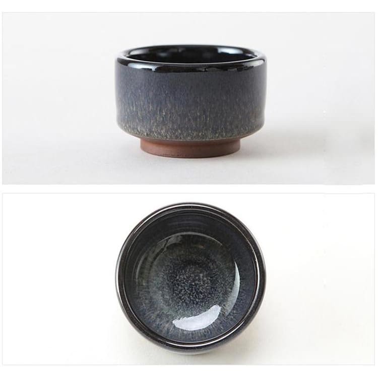 Sake Kuri | Ambachtelijke Japanse Theekop – Handgemaakt – Paarse Klei – 45 ml