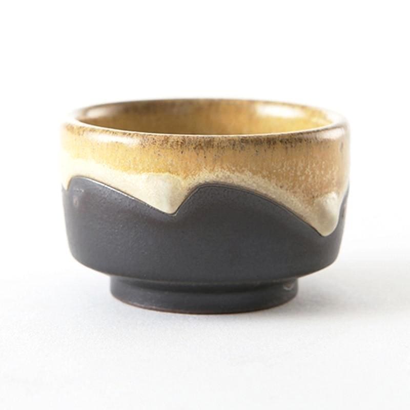 Sake Kuri | Ambachtelijke Japanse Theekop – Handgemaakt – Paarse Klei – 45 ml