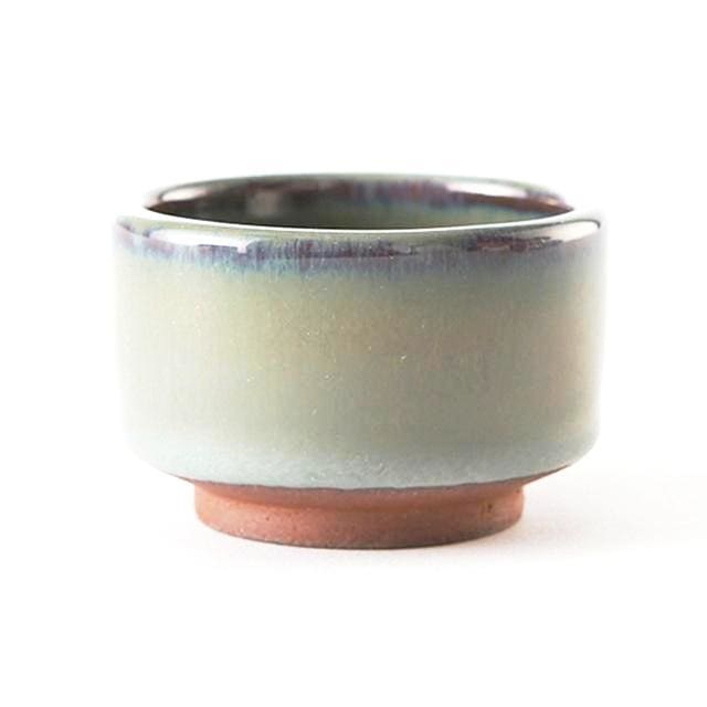 Sake Kuri | Ambachtelijke Japanse Theekop – Handgemaakt – Paarse Klei – 45 ml