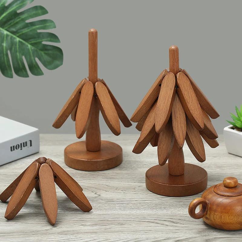 Arborea | Houten Onderzetters met Boomdesign