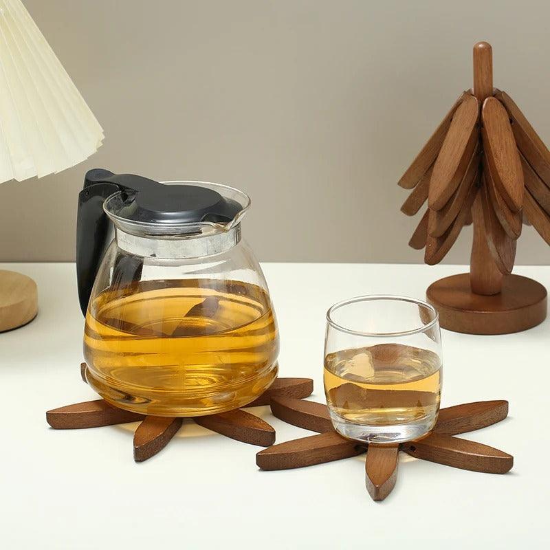 Arborea | Houten Onderzetters met Boomdesign