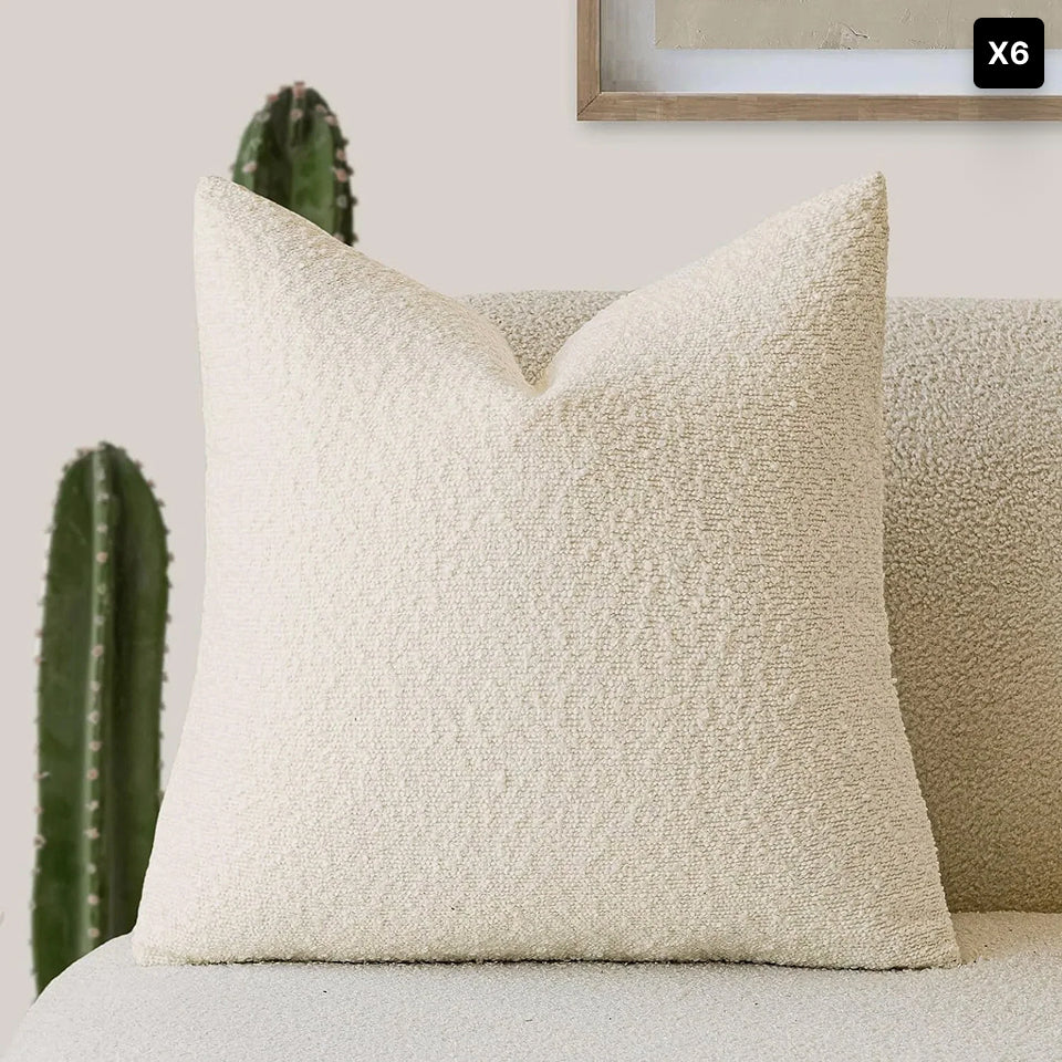 Bouclé Sierkussenhoes • x1/x2/x4/x6 | Tulum Soft