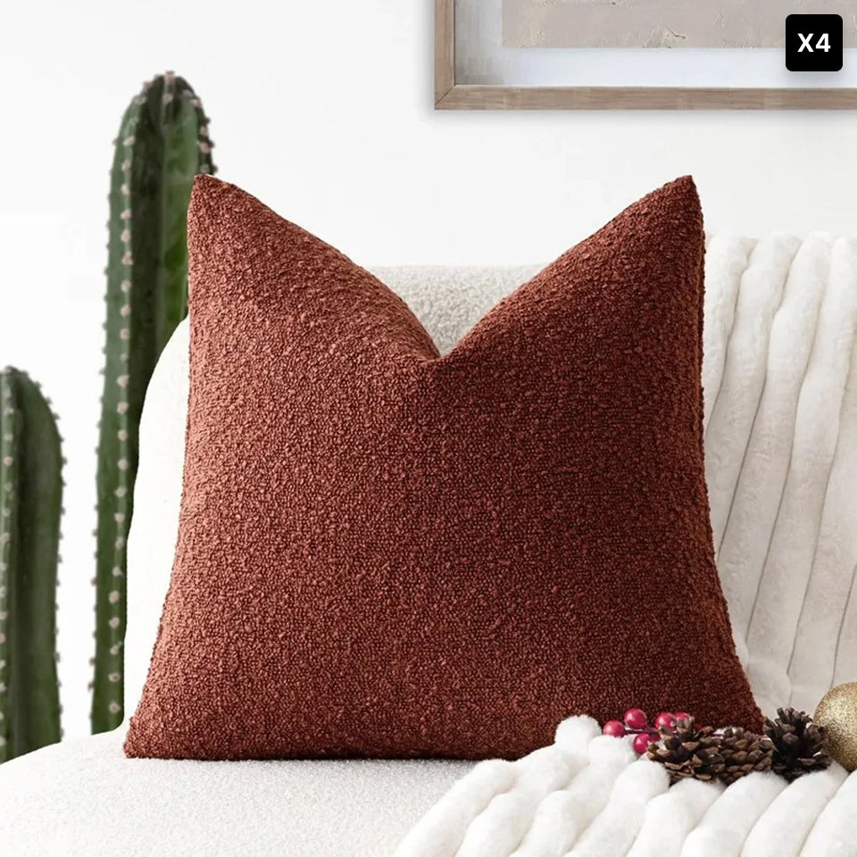 Bouclé Sierkussenhoes • x1/x2/x4/x6 | Tulum Soft