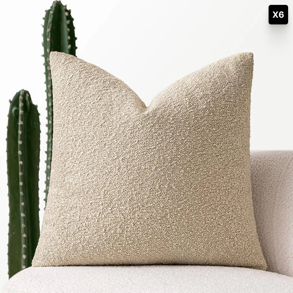 Bouclé Sierkussenhoes • x1/x2/x4/x6 | Tulum Soft