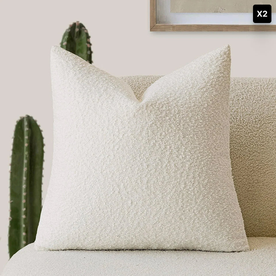 Bouclé Sierkussenhoes • x1/x2/x4/x6 | Tulum Soft