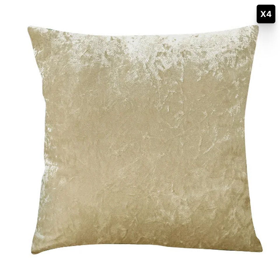 Veluno | Superzachte Velvet Sierkussenhoes – 45x45cm • (x1/x2/x4/x6)