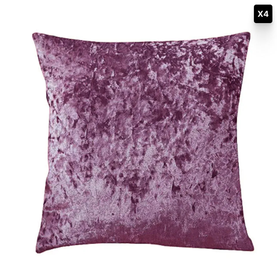 Veluno | Superzachte Velvet Sierkussenhoes – 45x45cm • (x1/x2/x4/x6)