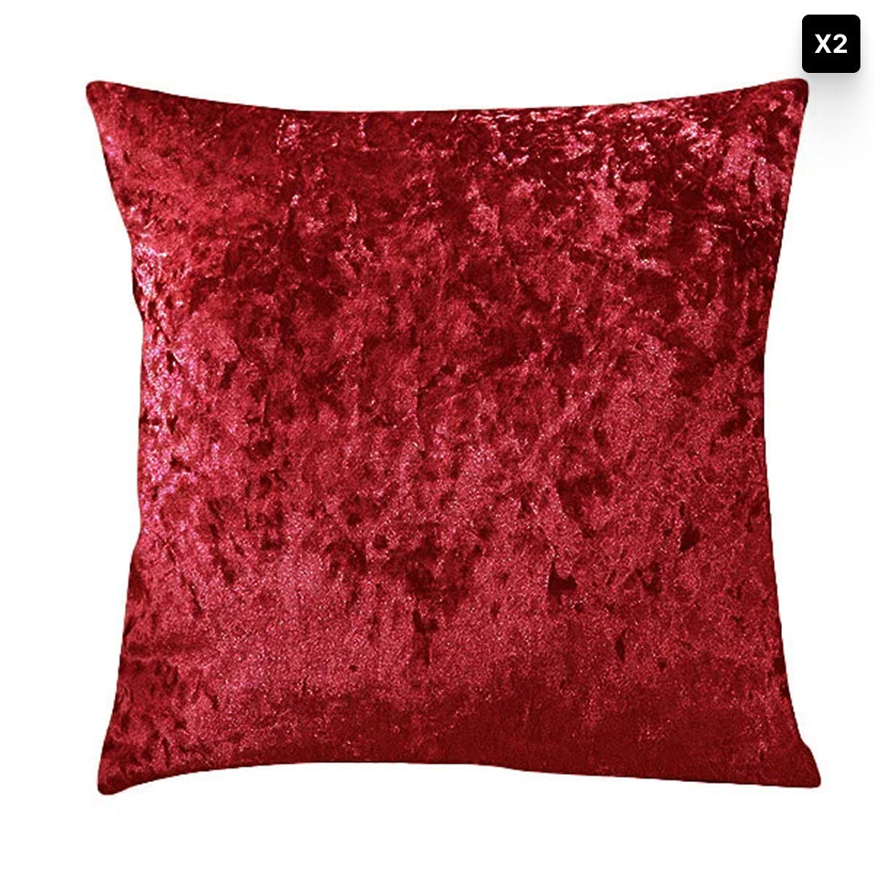 Veluno | Superzachte Velvet Sierkussenhoes – 45x45cm • (x1/x2/x4/x6)