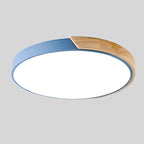 LED Plafondlamp Hout – Minimalistisch Design – Rond | Noro